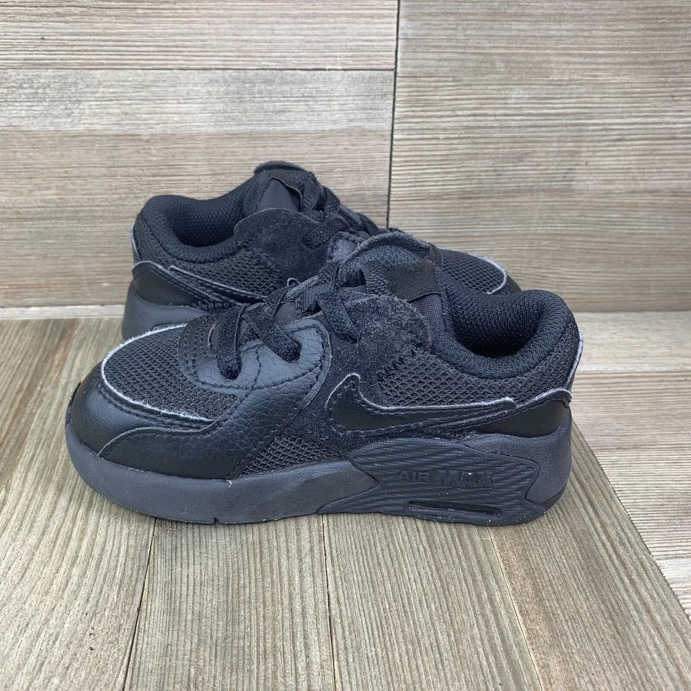 Nike Air Max Triple Black Toddler 7D Sneakers CD6893-005